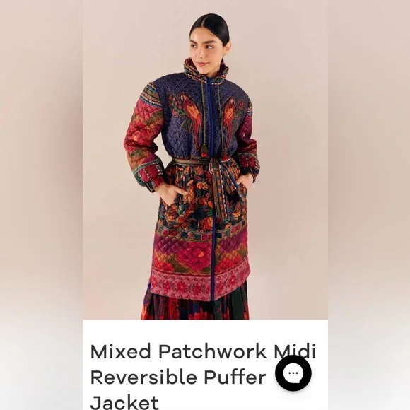 Farm Rio Puffer Jacket - Picture 1 of 7